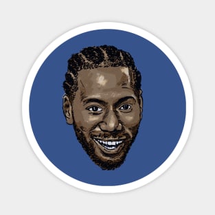 Kawhi Leonard Los Angeles C Smile Magnet